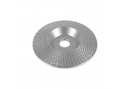 Disc arcuit, argintiu, de rindeluit lemn, 84mm, Micul Fermier GF-2304